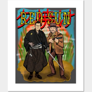 Red Sun Posters and Art